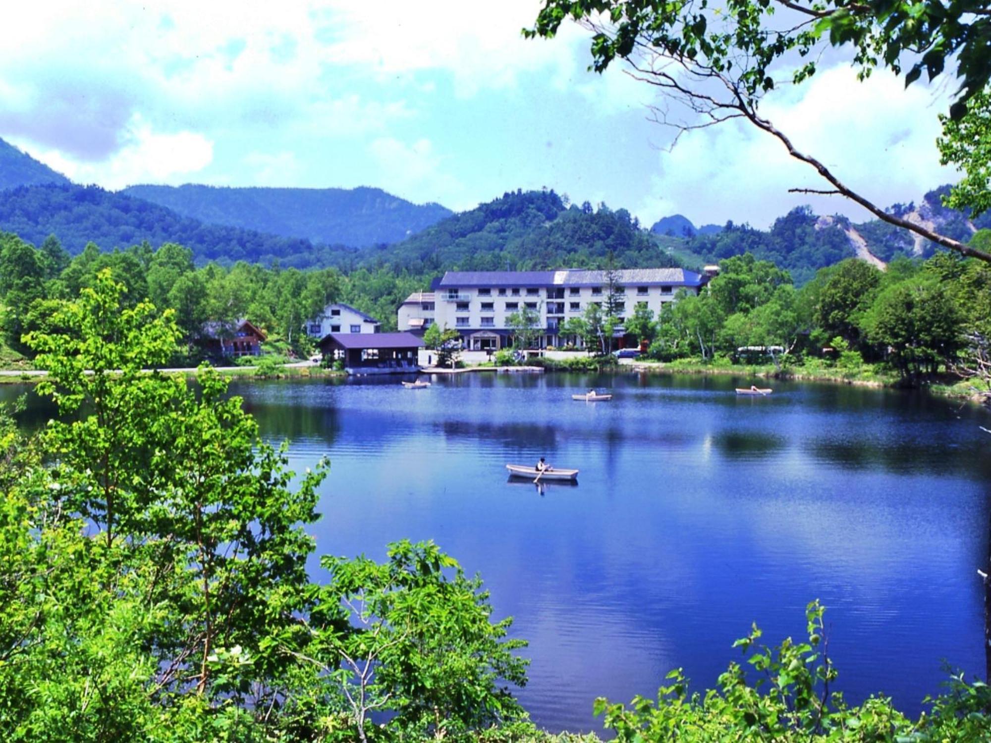 Kidoike Onsen Hotel Yamanouchi  Bagian luar foto